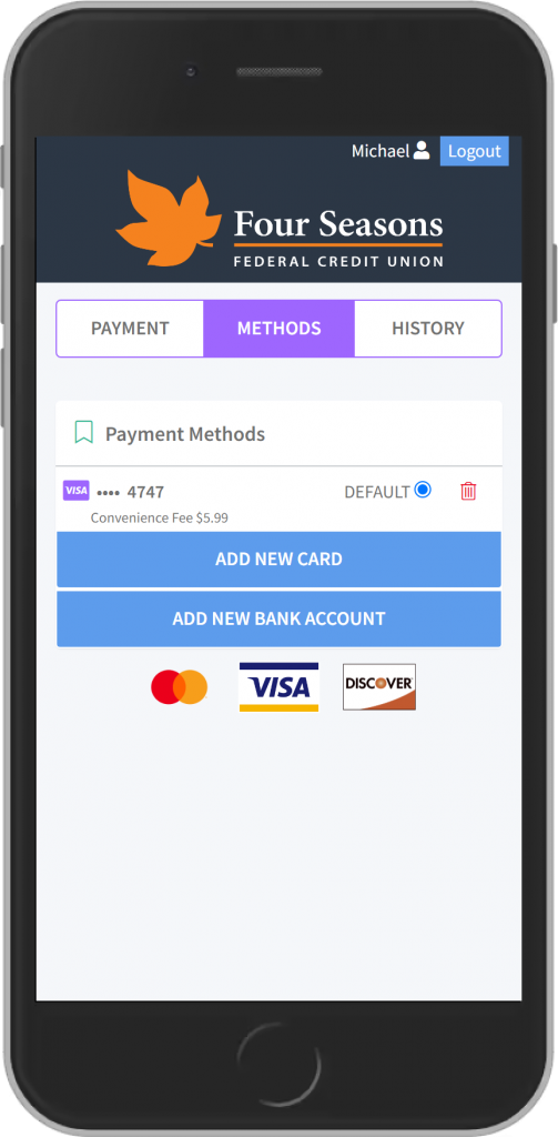 MessagePay Tutorial Screen